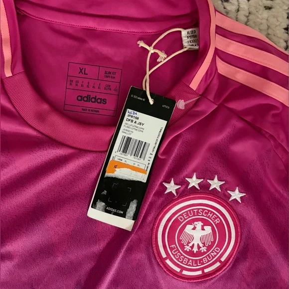 Adidas Authentic Germany National Team 2024 IP8158 Away Jersey Men’s Sz: XL - Picture 4 of 6